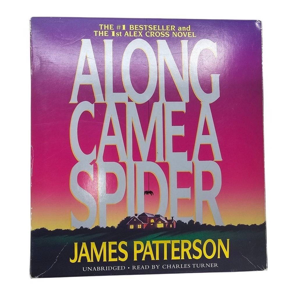 James Patterson Along Came a Spider Alex Cross Book 1 Unabridged 10 CD Audiobook